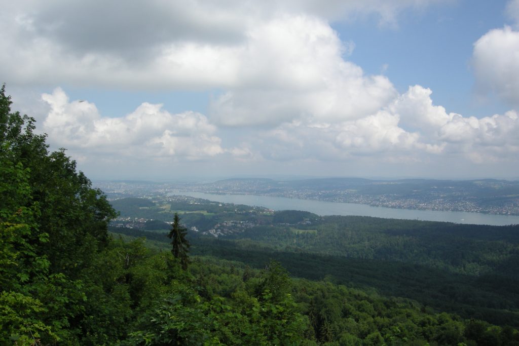 Ausblick vom Albishorn