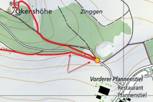 Abzweigung Vorderer Pfannenstiel