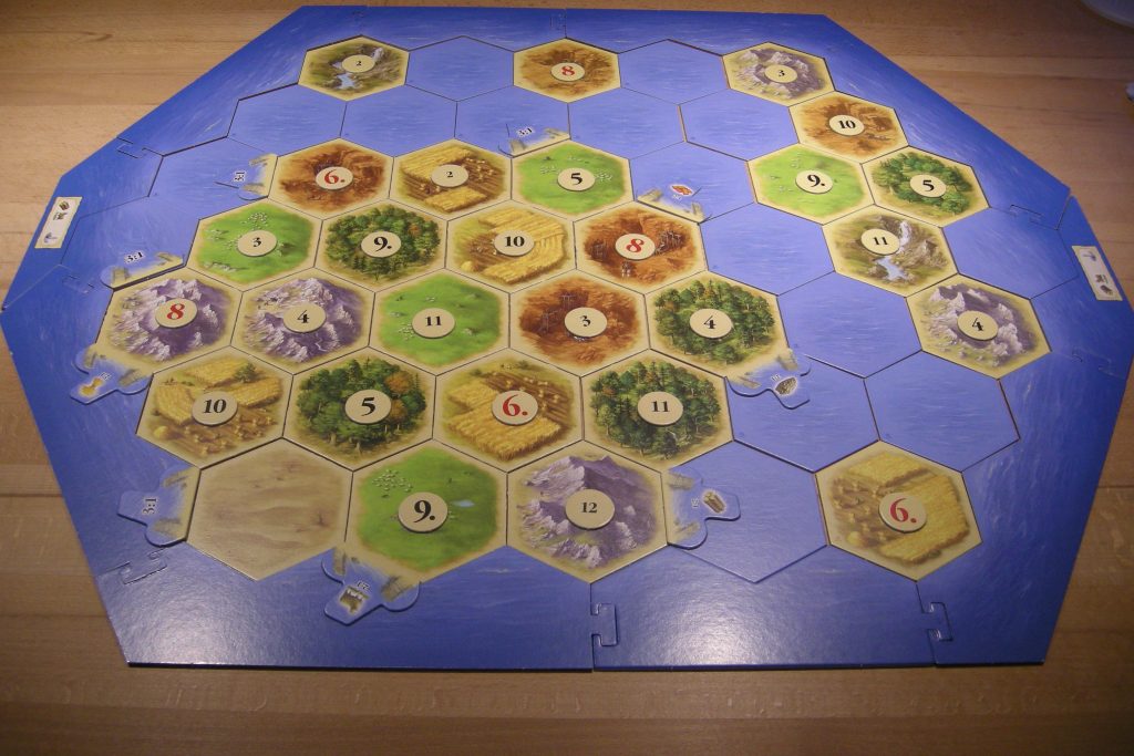 Catan Seefahrer - Spielaufbau