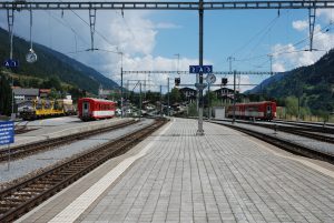 Aussicht in Disentis/Mustér