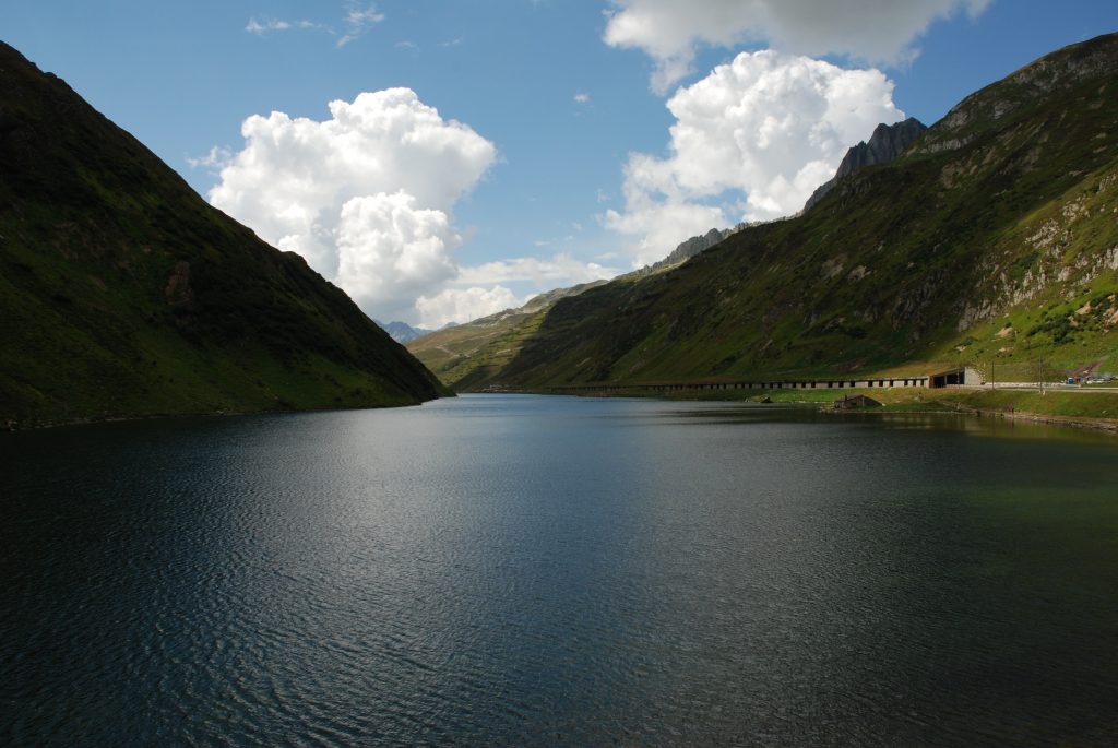 Aussicht auf dem Oberalppass