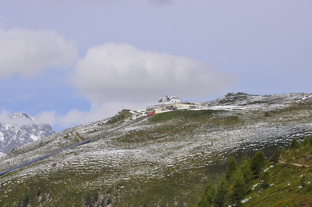 Blick auf den Muottas Muragl