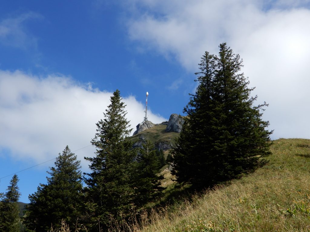 Blick zurück auf den Kastengipfel