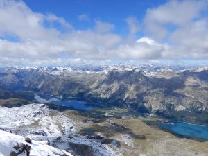 Silsersee von oben