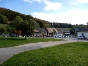 Der Dorfplatz in Hauenstein