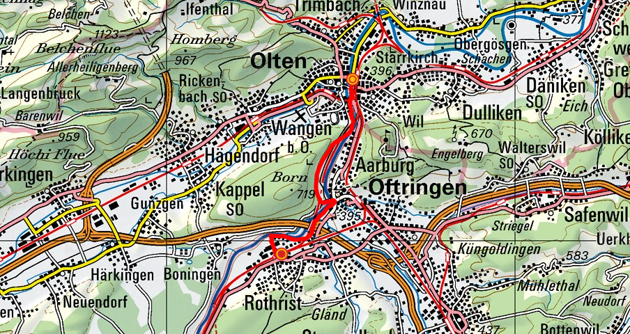 Olten - Aarburg - Rothrist