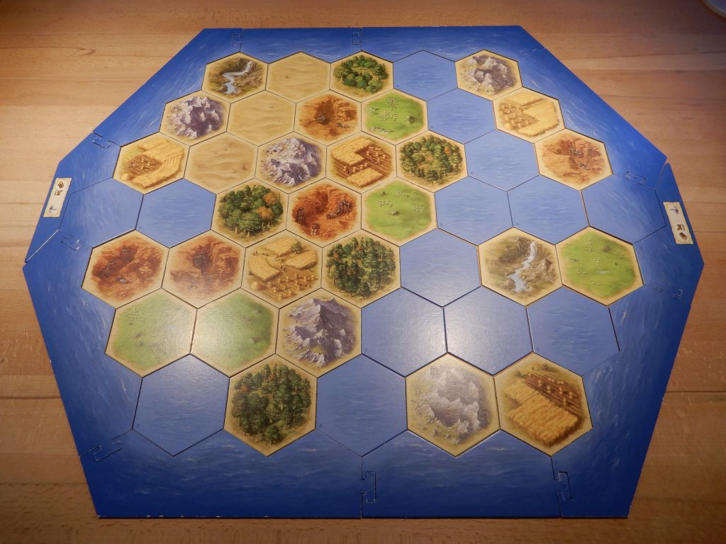 Catan - Aufbau der fremden Inseln