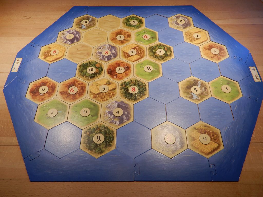 Catan - Durch die Wüste mit Zahlenchips