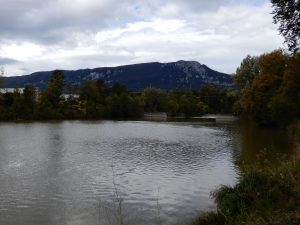 Emme kurz vor der Mündung