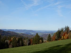 Blick vom Nollengatter ins Tal