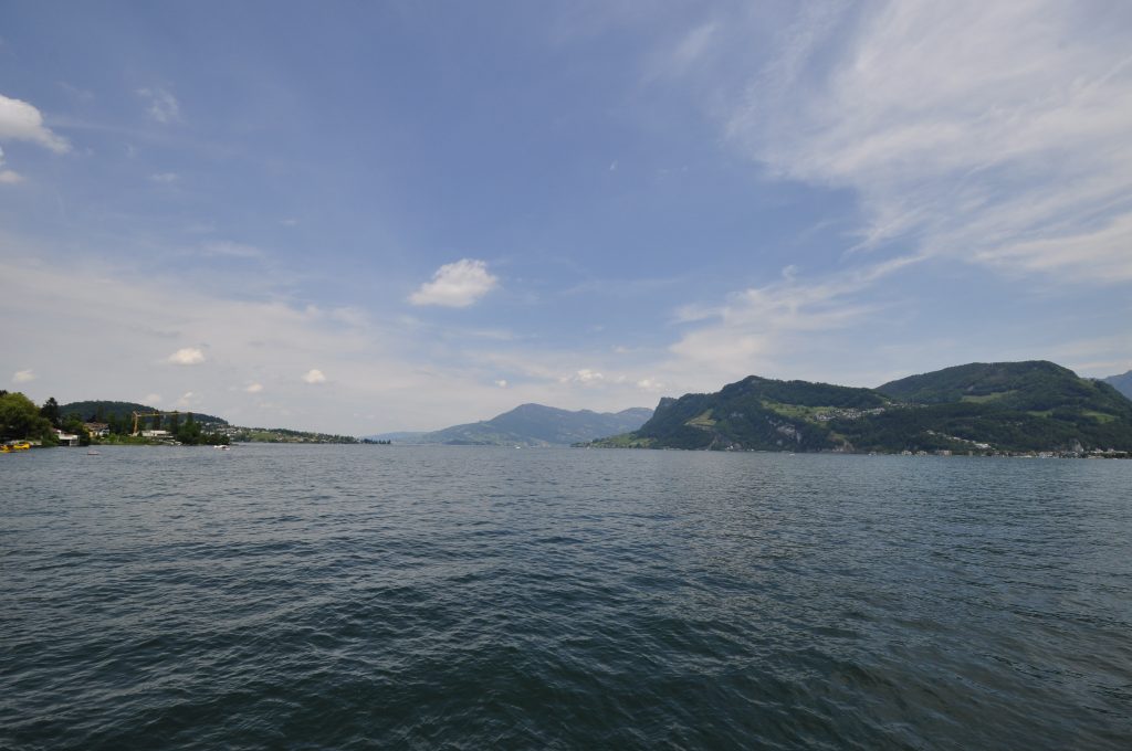 Panorama über den Vierwaldstättersee