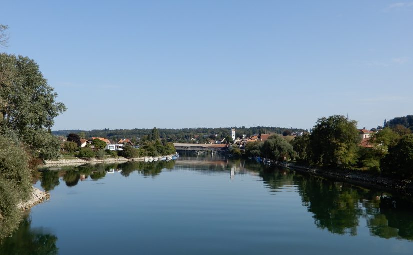 Wieder an der Aare, mit einem grossen Bogen