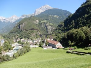 Ausblick auf Amsteg