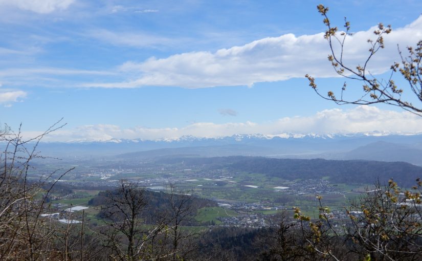 Aussicht vom Burghorn