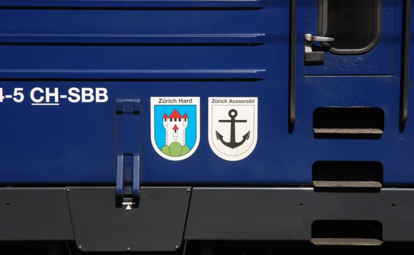 Wappen Zürich Hard und Zürich Aussersihl