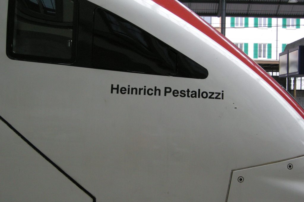 Namen Heinrich Pestalozzi