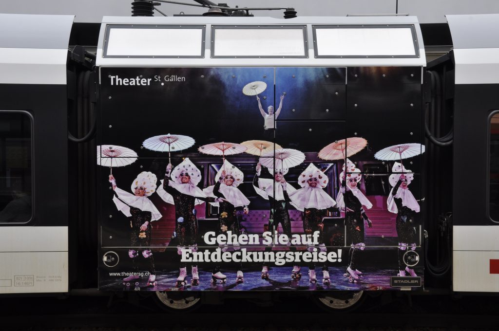 Werbung Theater St. Gallen