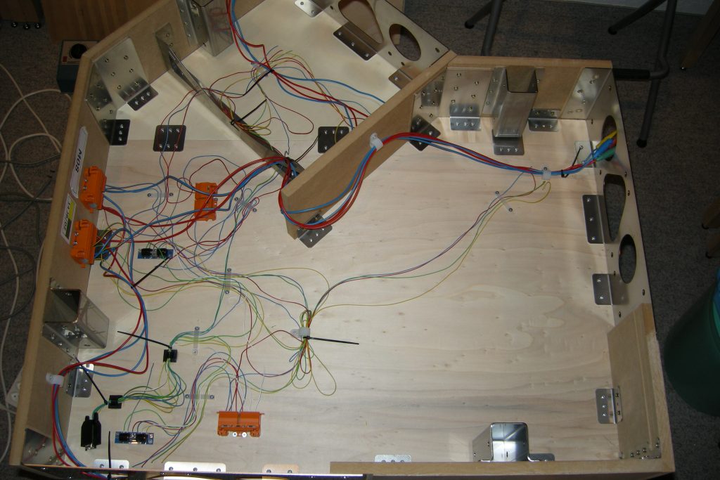 Erste Verdrahtung Modul 08