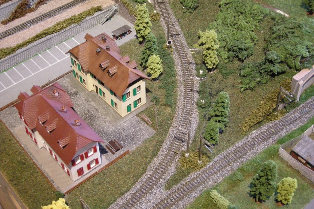 Landschaftsausbau von oben