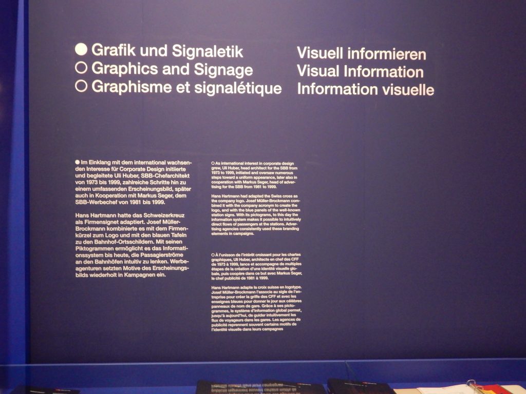 Grafik und Signaletik