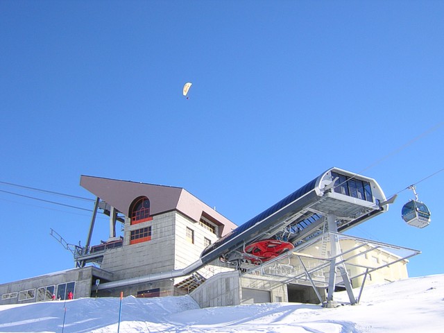 Bergstation Sunnegga - Blauherd mit Talstation Blauherd - Rothorn Bergstation Sunnegga - Blauherd mit Talstation Blauherd - Rothorn